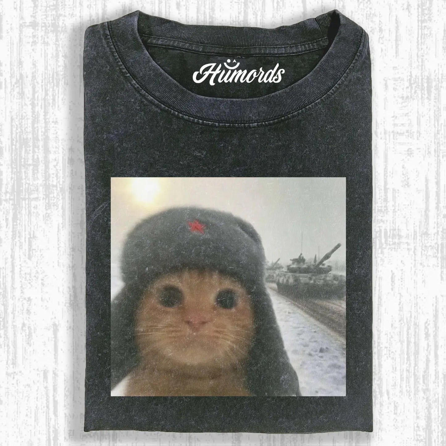 MILITARY CAT T-SHIRT