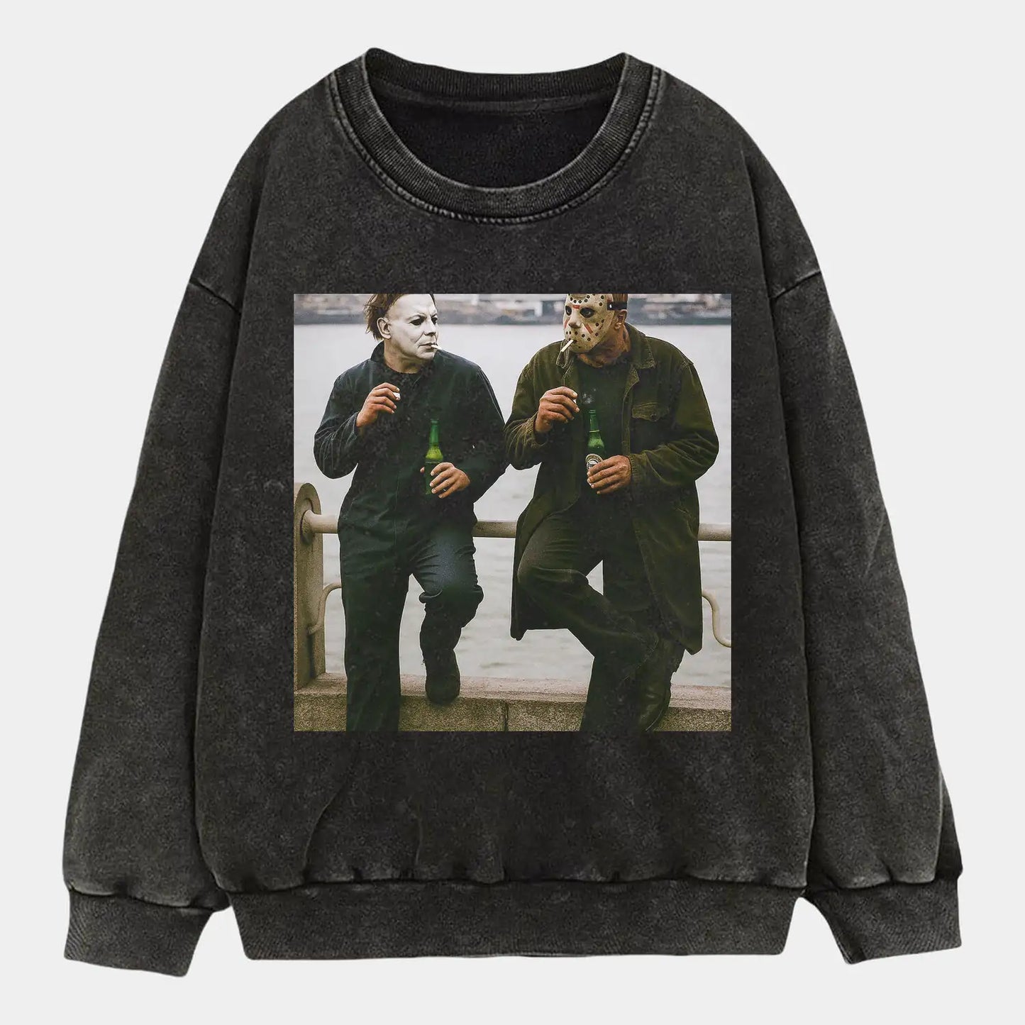 MICHAEL MYERS AND JASON VOORHEES T-SHIRT V1.1