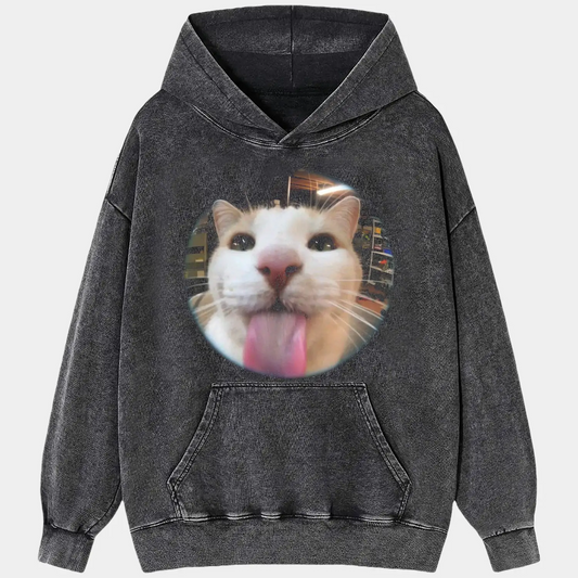 A tongue-out cat Tee