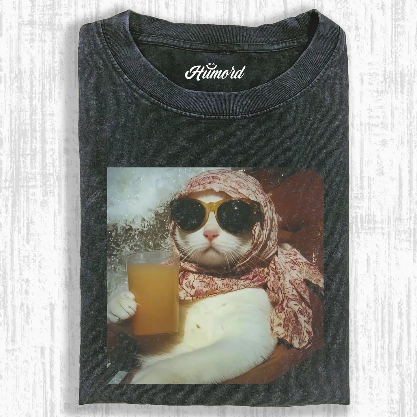 CALM AND COLLECTED CAT T-SHIRT 2.1