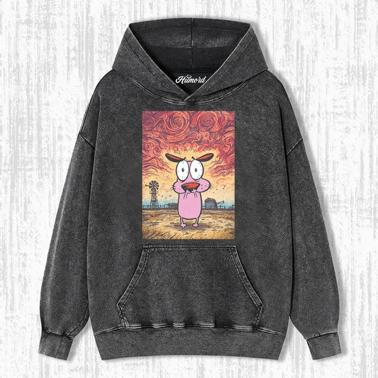 COURAGE THE COWARDLY DOG T-SHIRT V1.4