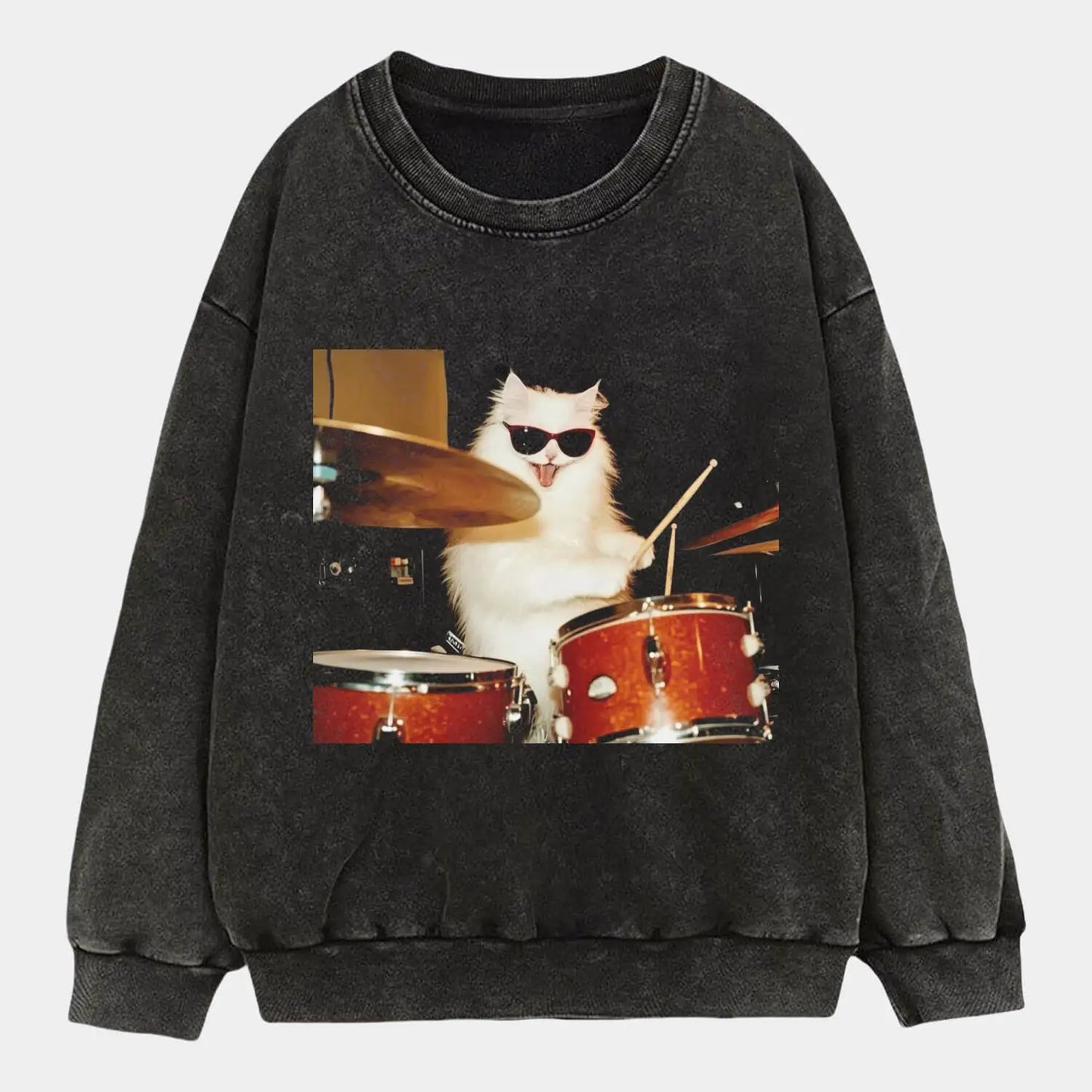 Drummer Cat Tee