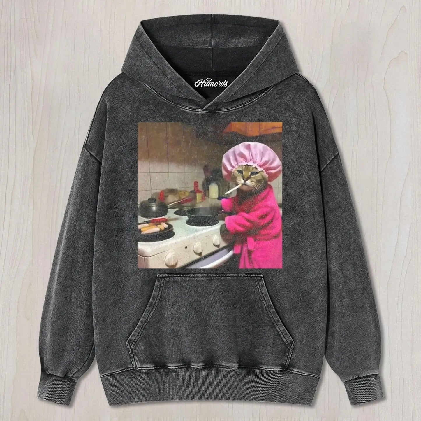 FUNNY KITCHEN CAT MEME TEE & SWEAT & HOOD