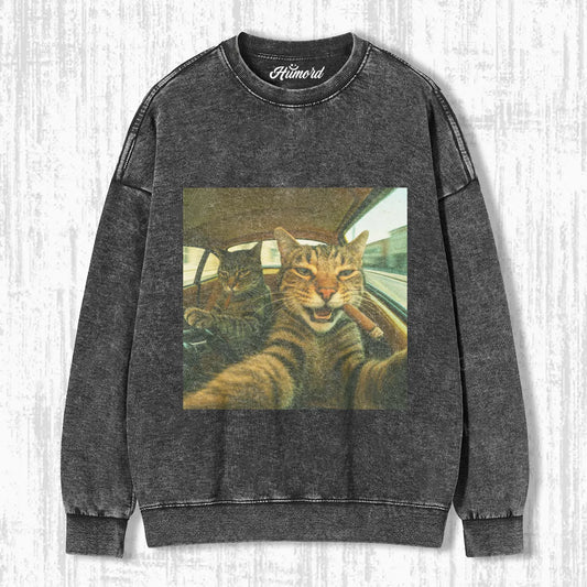 FUNNY CAT T-SHIRT V8.9