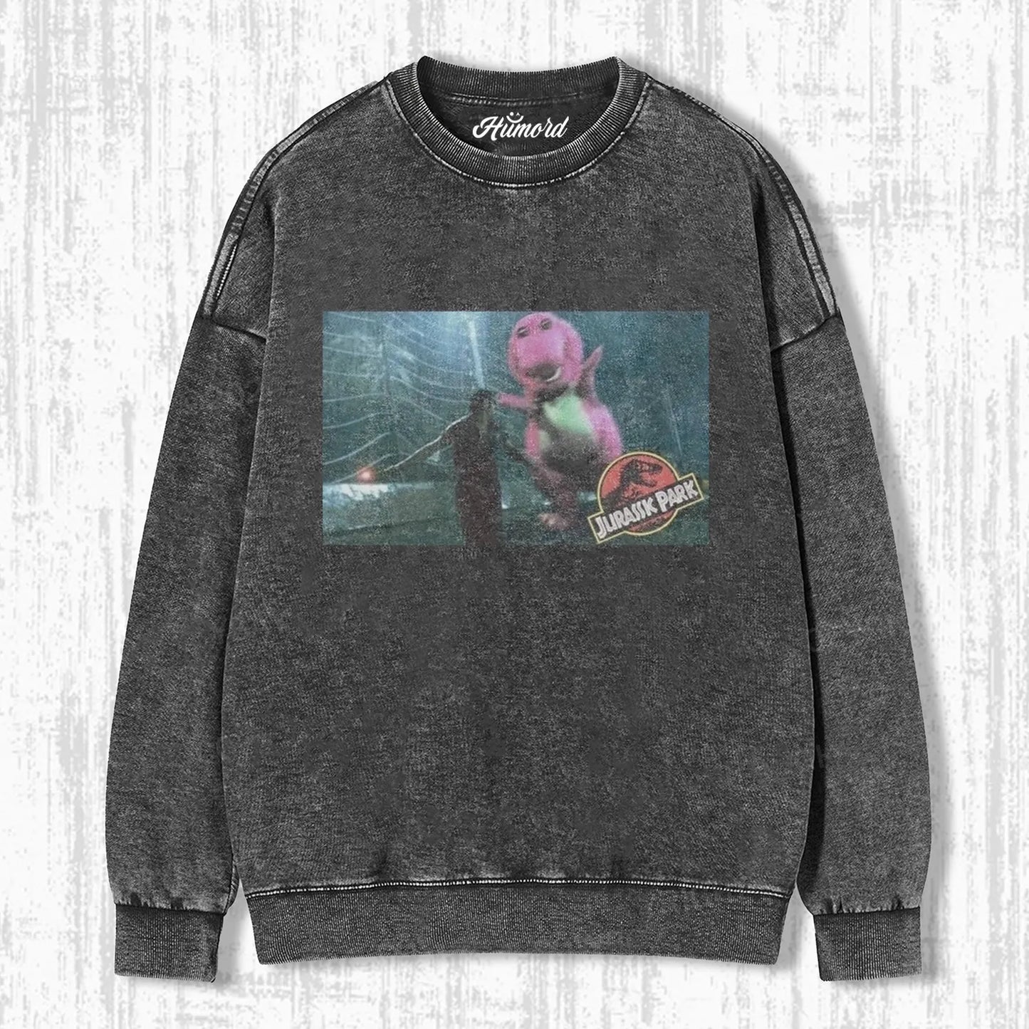 FUNNY PINK DINOSAUR JURASSIC PARK T-SHIRT