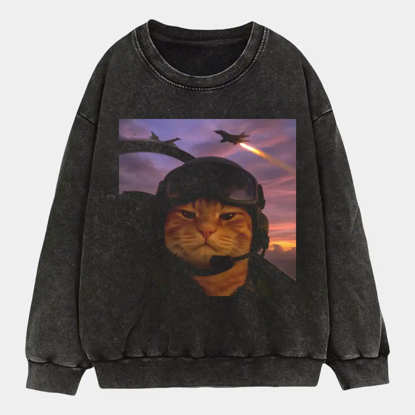 Fighting Pilot Cat Tee 2.0