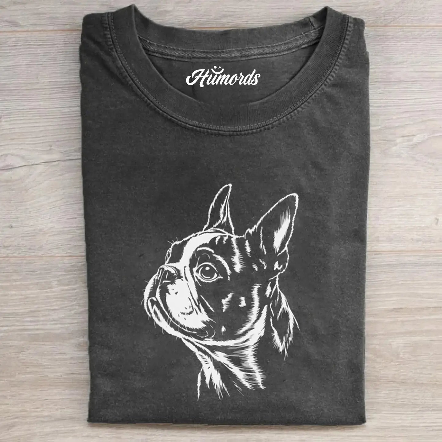 CUTE BOSTON TERRIER T-SHIRT