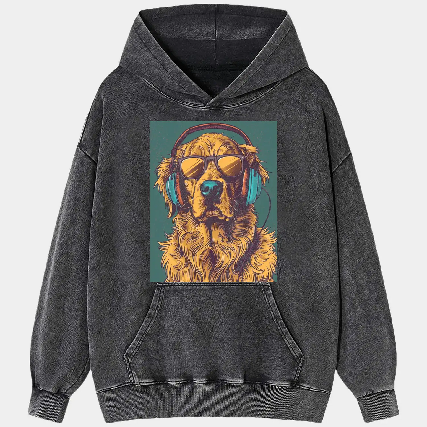 GOLDEN RETRIEVER ENJOYING MUSIC TEE