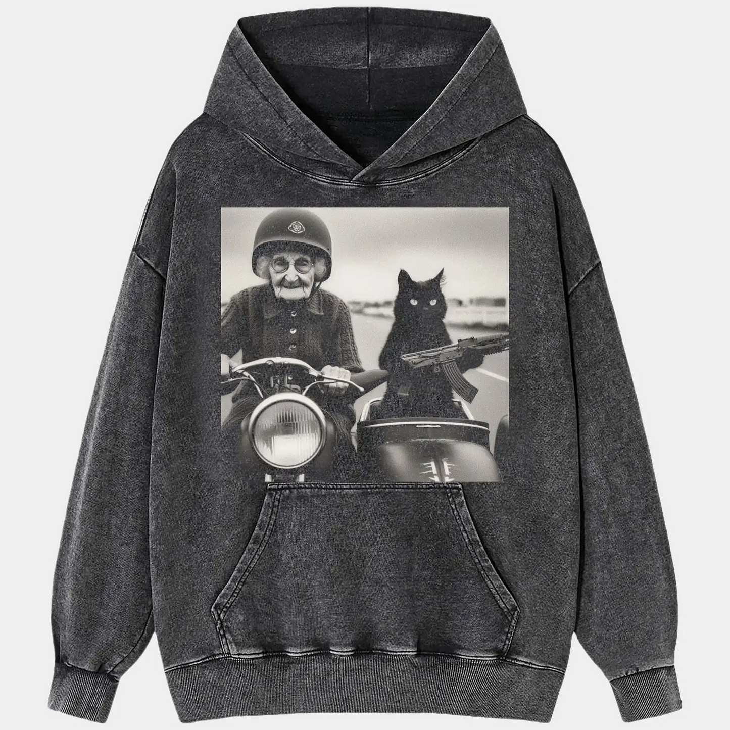 Granny and Black Cat TEE