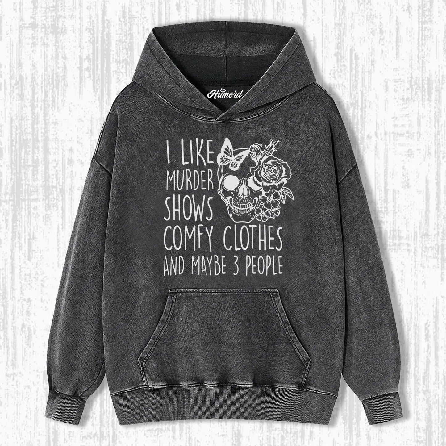 I LIKE MURDER SKELETON T-SHIRT