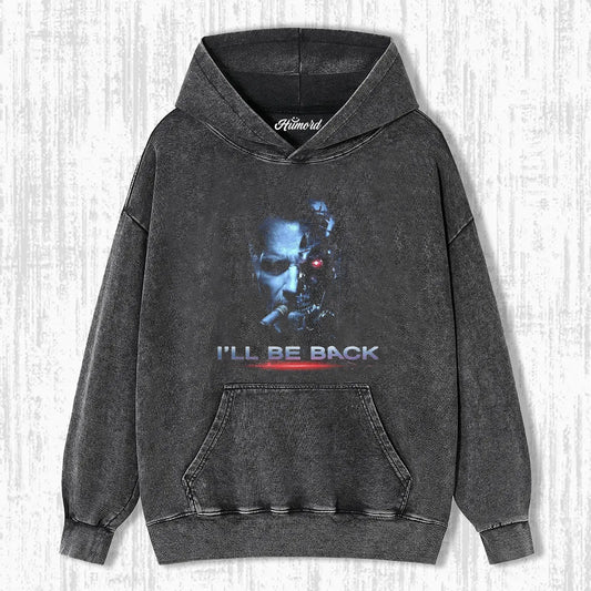 I'LL BE BACK & TERMINATOR T-SHIRT