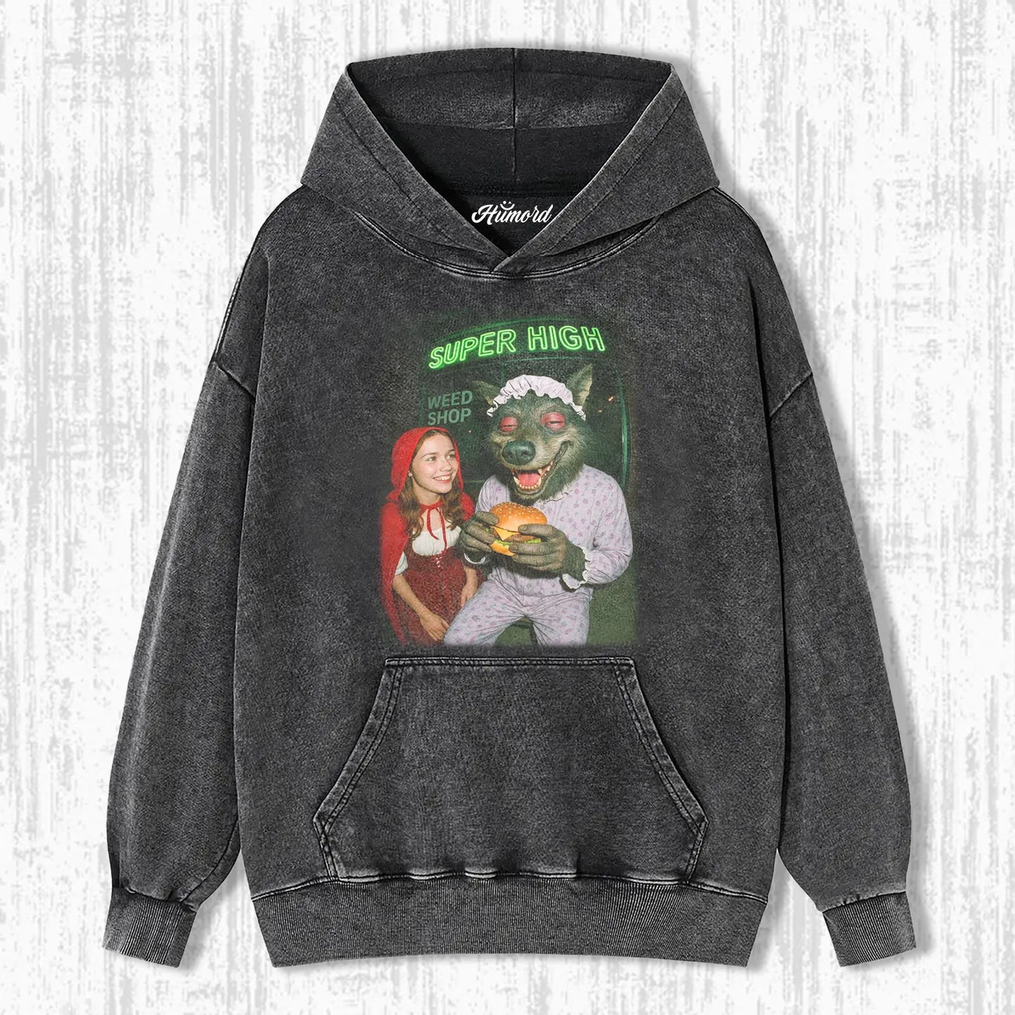 LITTLE RED RIDING HOOD AND THE BIGBAD WOLF T-SHIRT