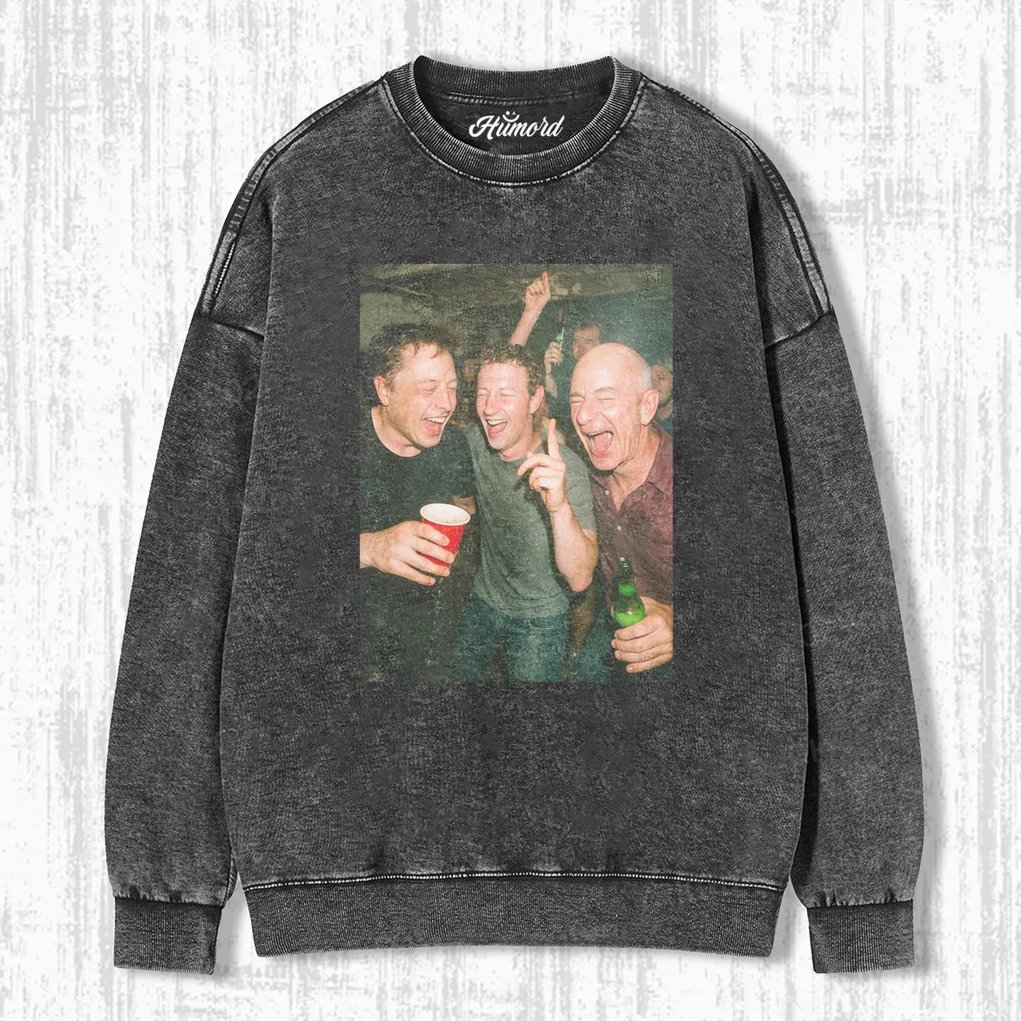MUSK, ZUCKERBERG AND BEZOS MEET AT A BAR T-SHIRT