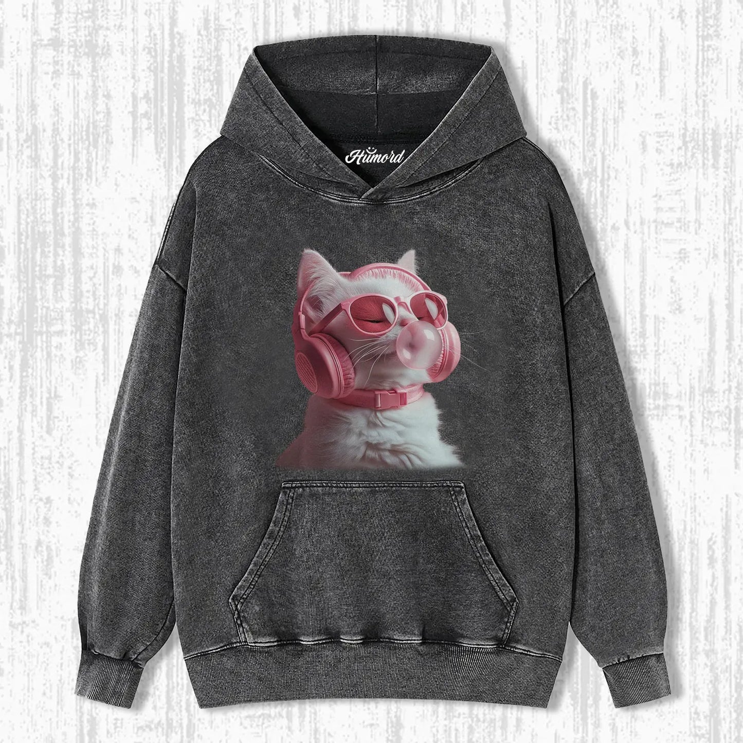 PINK BUBBLE CAT T-SHIRT