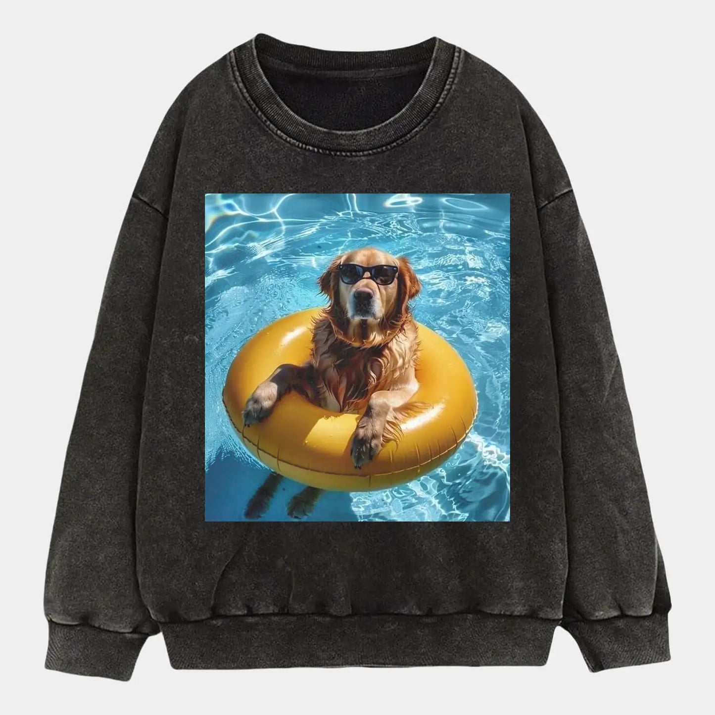Pool Fun Dog Tee