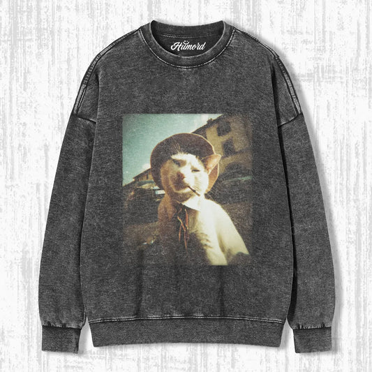 SMOKING CAT T-SHIRT V1.3