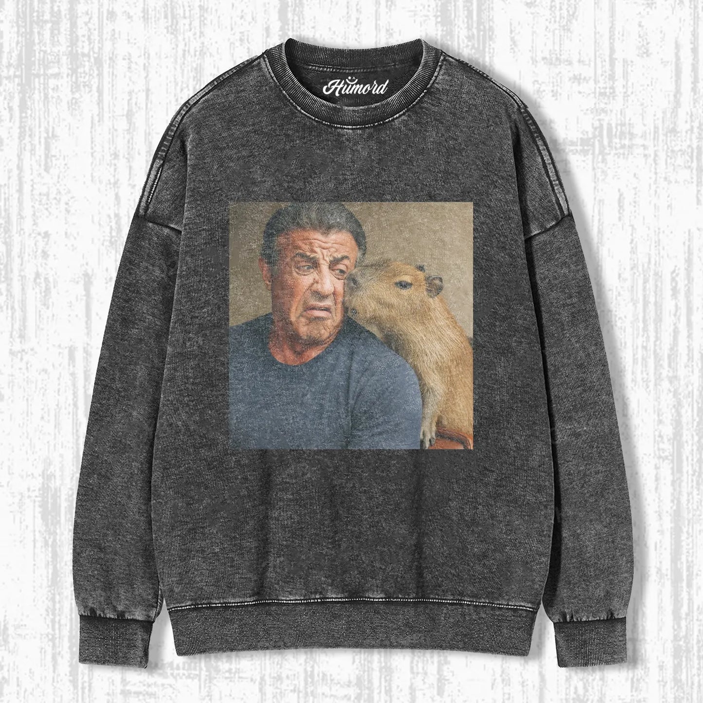 SYLVESTER STALLONE & CAPYBARA T-SHIRT