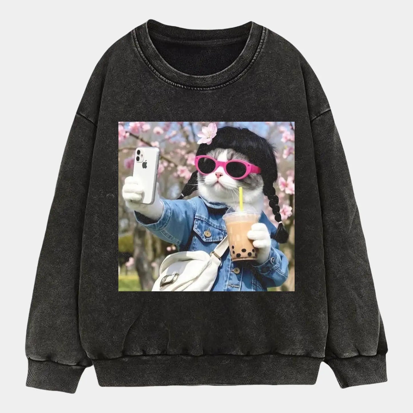 Selfie Cat 8.3 Tee