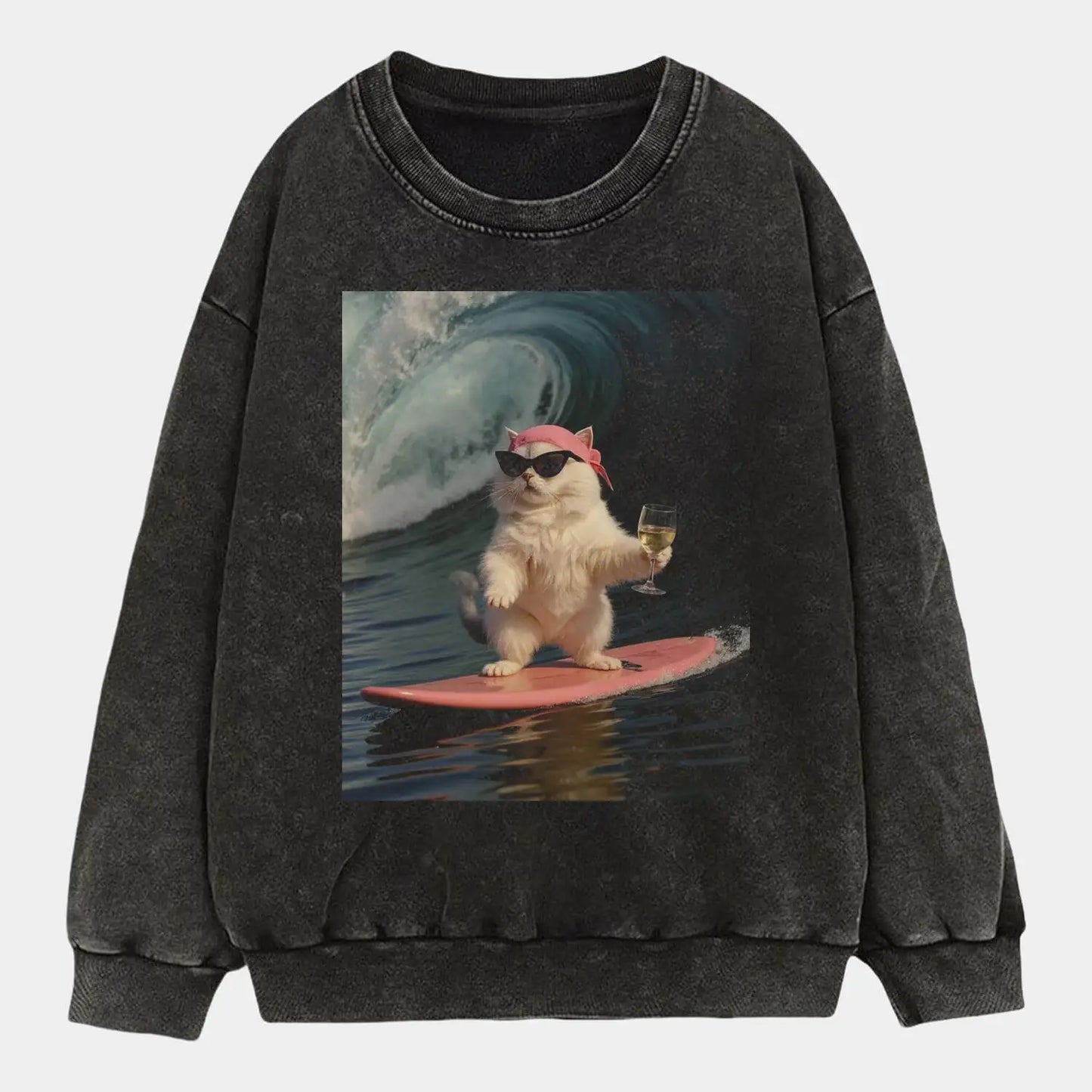 Surfing Cat Tee