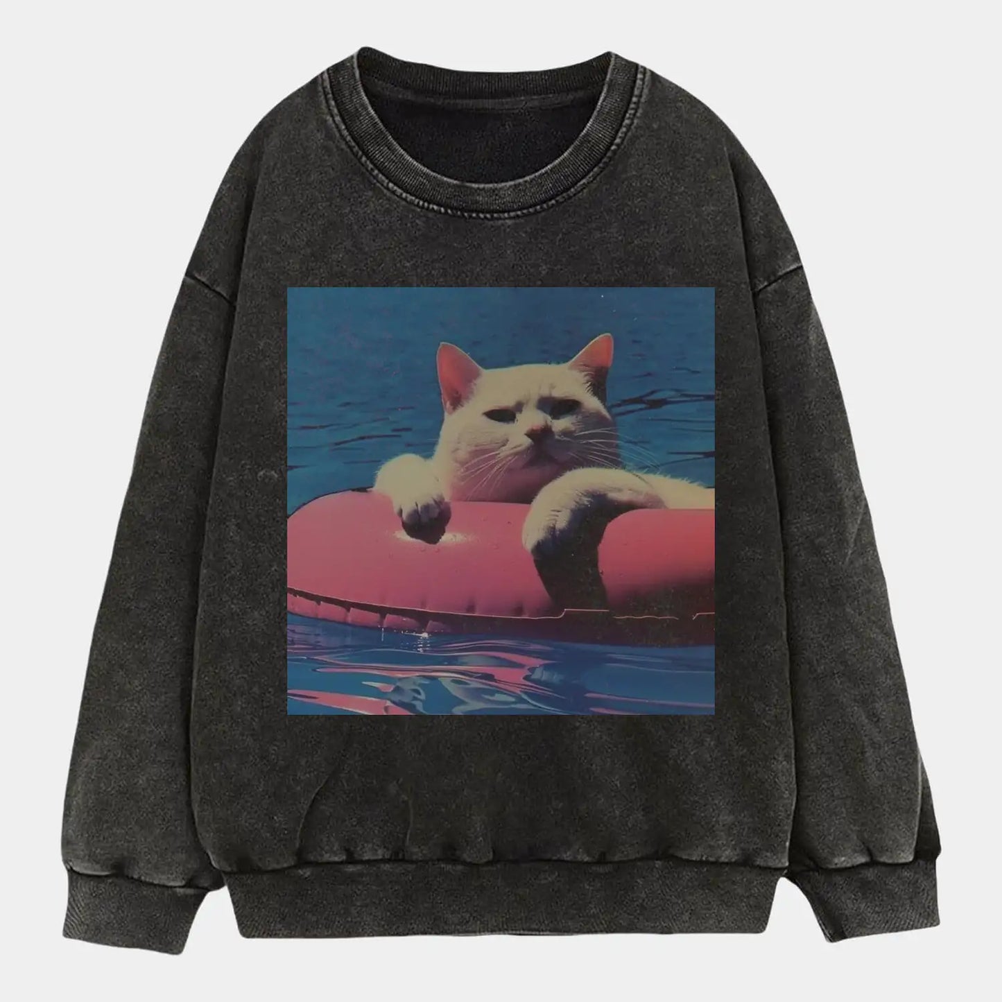 Swimming Cat 8.18 Tee