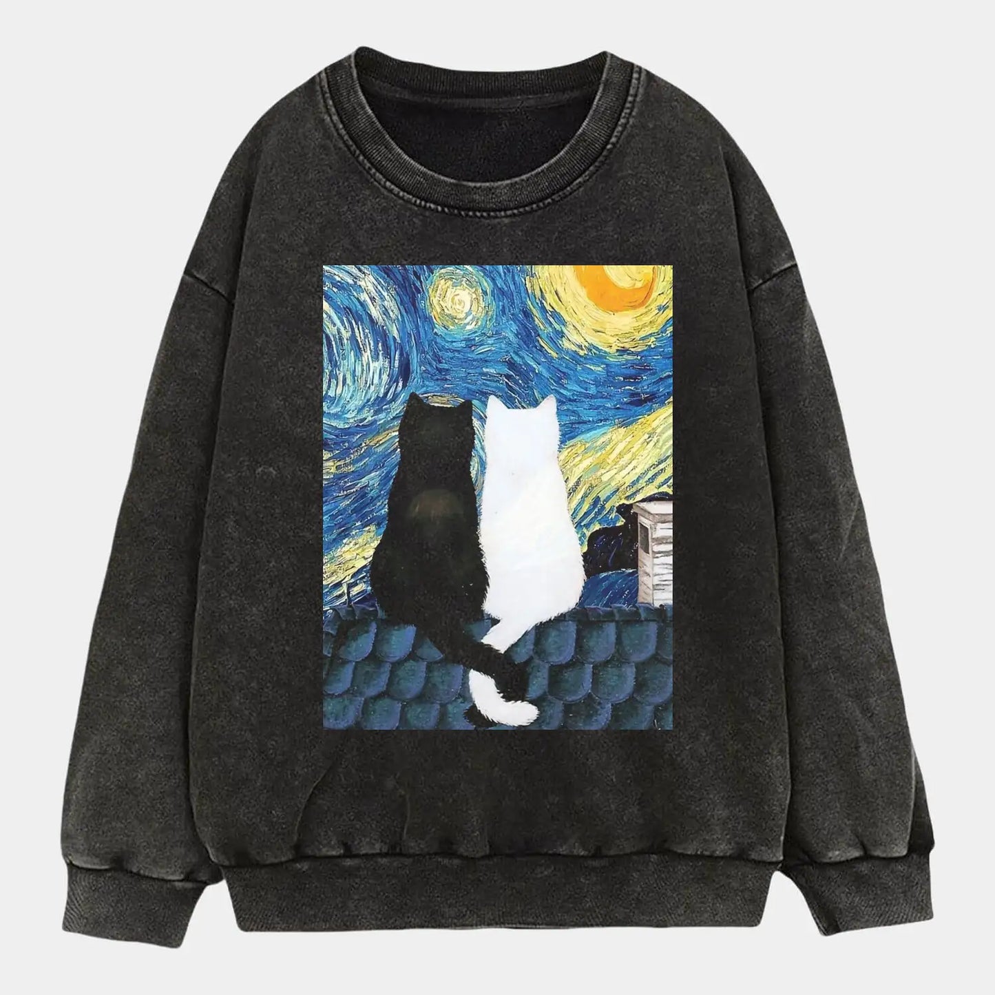 The Starry Night Cat Tee 2.0