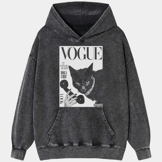 Vogue Cat Tee