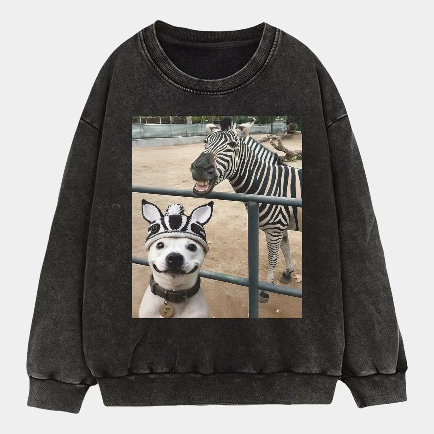 Zebra And Dog Tee