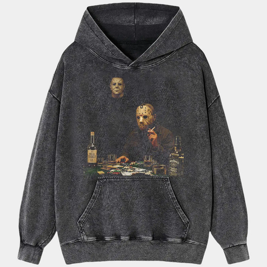 MICHAEL MYERS AND JASON VOORHEES T-SHIRT V1.2