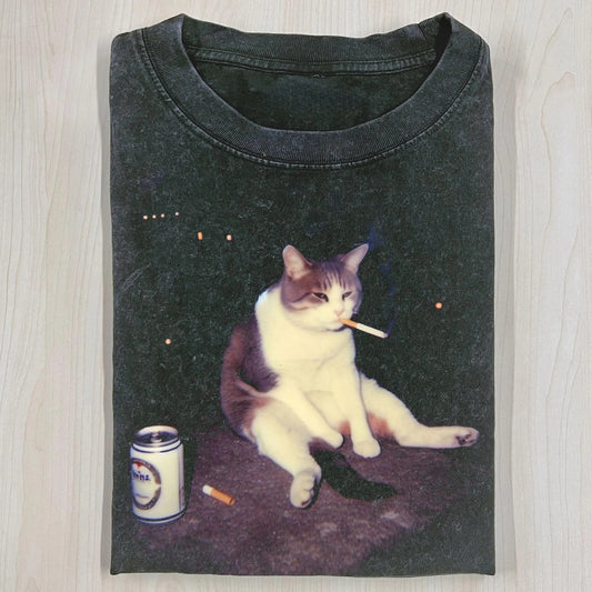 WACKY CAT T-SHIRT