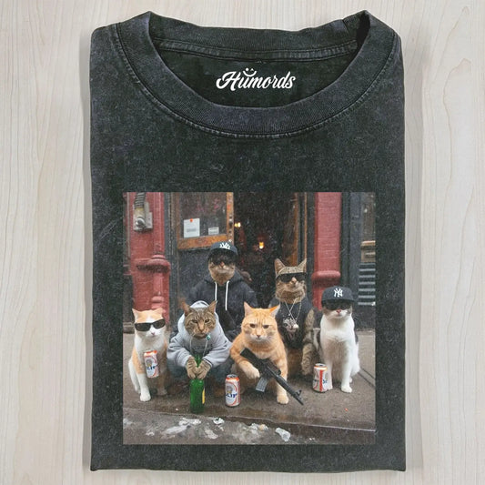 OUTLAW CAT T-SHIRT