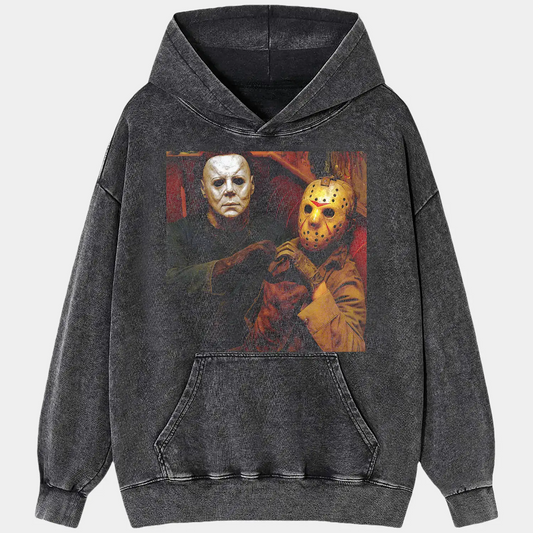 MICHAEL MYERS AND JASON VOORHEES T-SHIRT V1.3