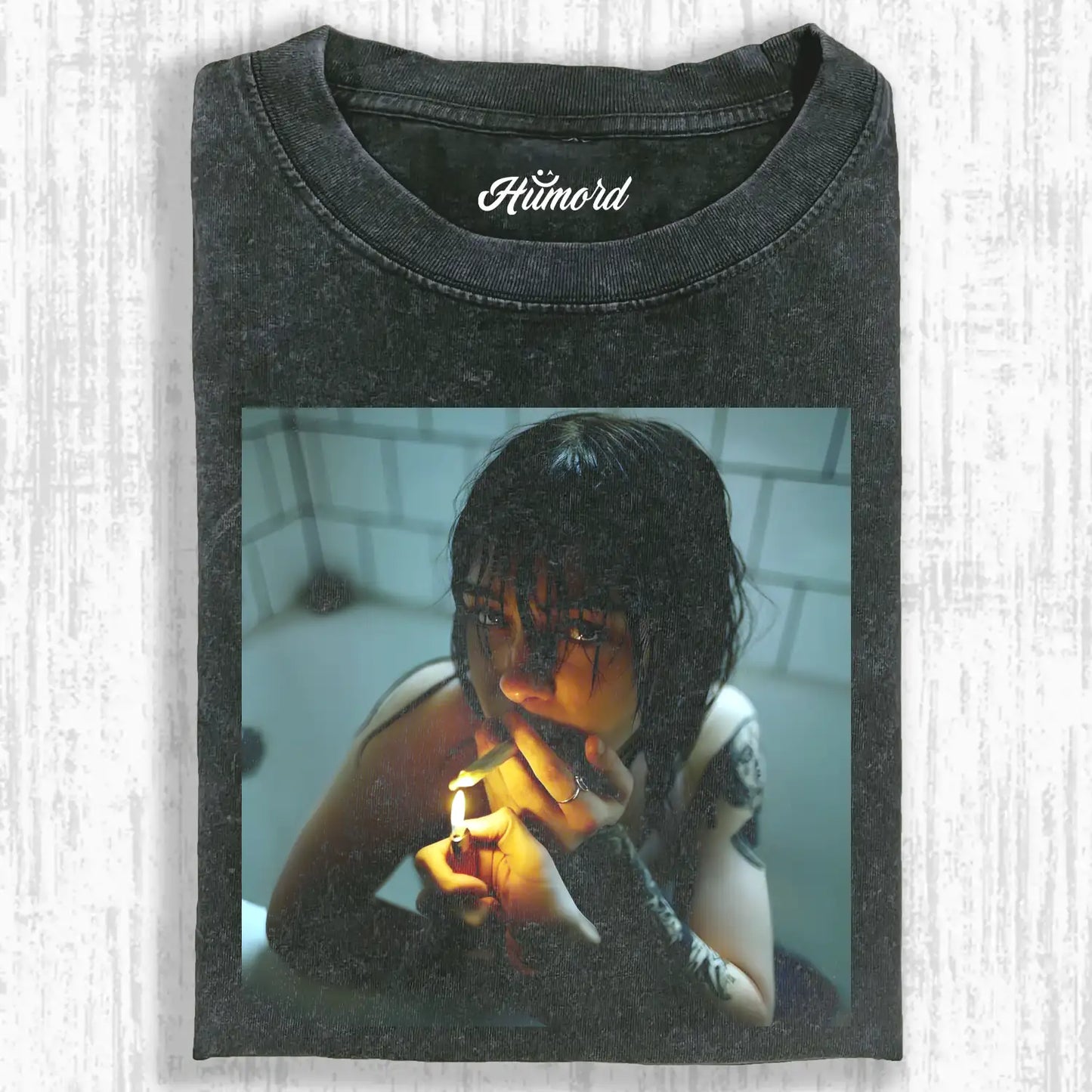 SMOKE WOMAN T-SHIRT V1.8