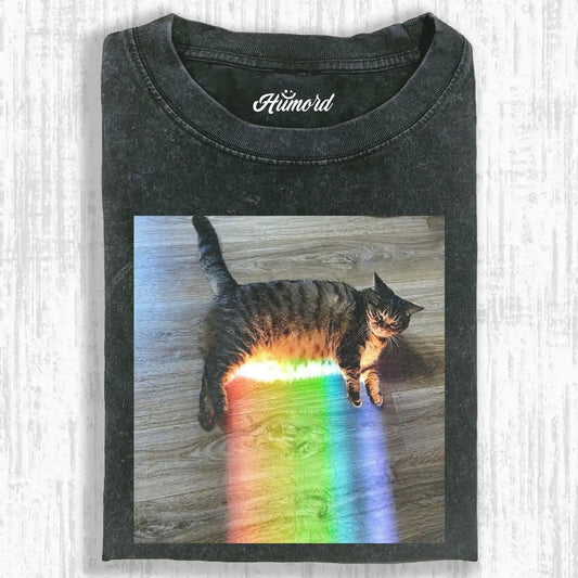 HUMOR CAT T-SHIRT