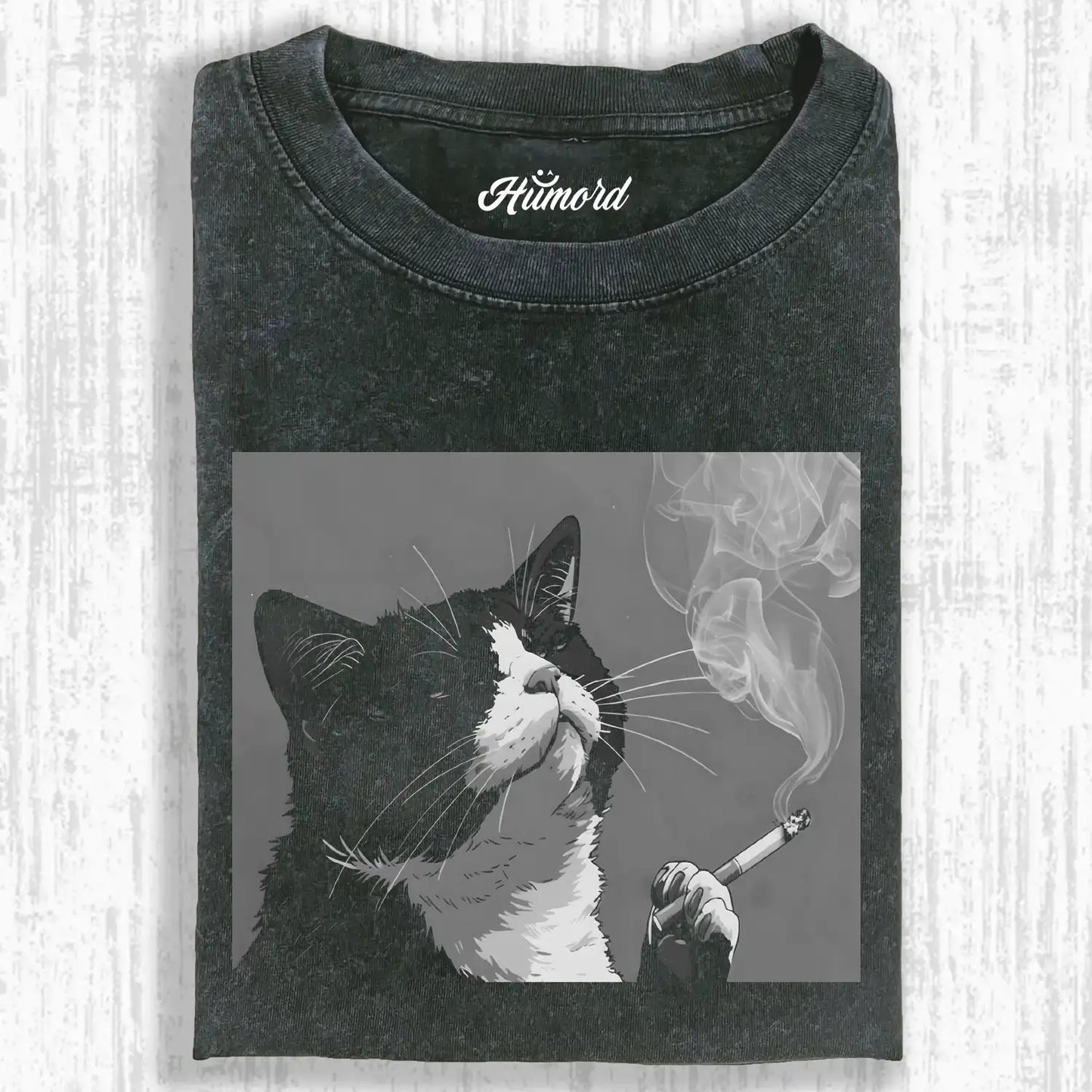 SMOKE CAT T-SHIRT V1.7