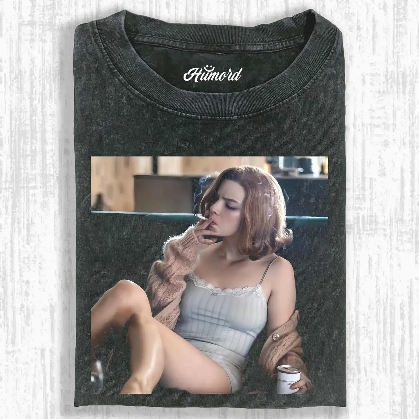 SMOKE WOMAN T-SHIRT V1.1