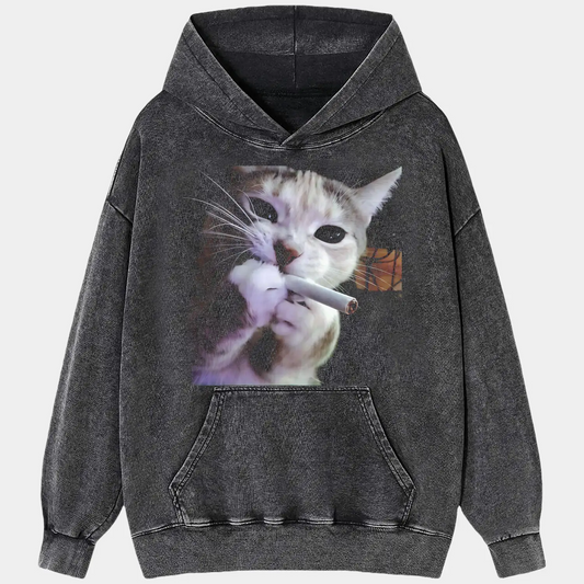 SMOKE CAT T-SHIRT V1.6