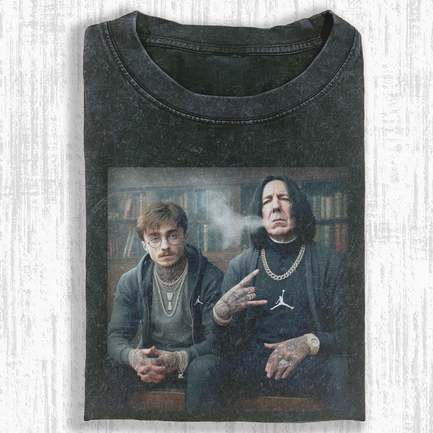 HP SMOKING TEACHER AND STUDENT T-SHIRT