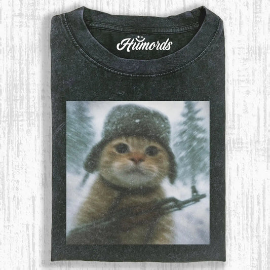MILITARY CAT T-SHIRT 2.0