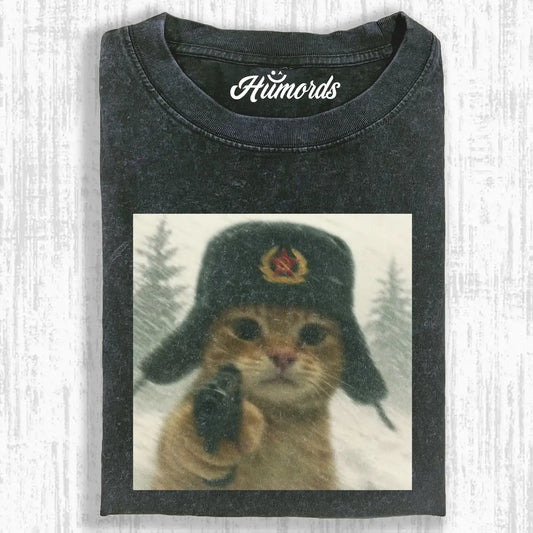 MILITARY CAT T-SHIRT 3.0