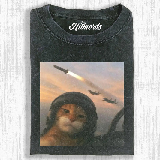 MILITARY CAT T-SHIRT 5.0
