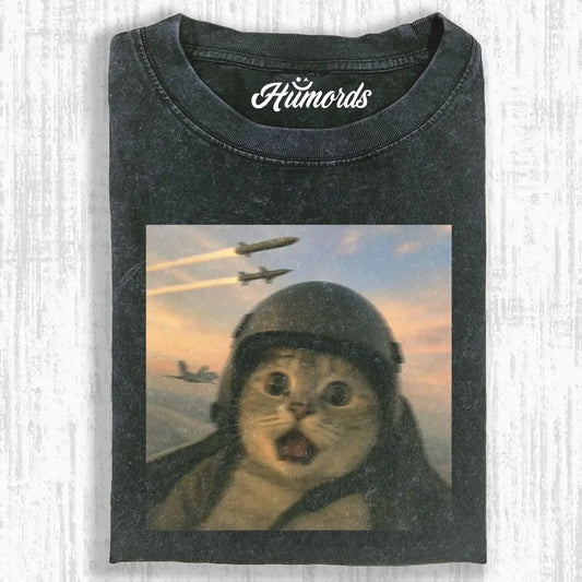 MILITARY CAT T-SHIRT 6.0