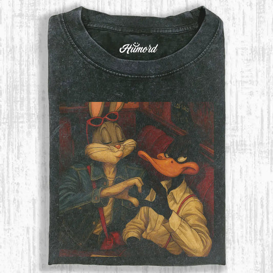 DAFFY DUCK & BUGS BUNNY T-SHIRT  V1.3