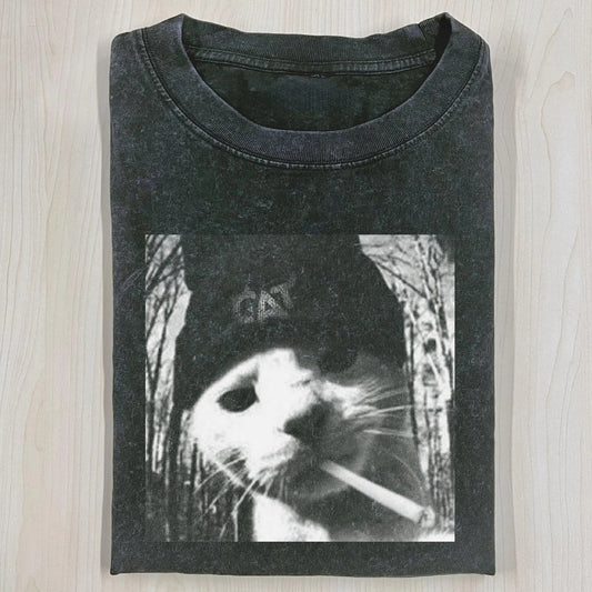 WACKY CAT T-SHIRT V1