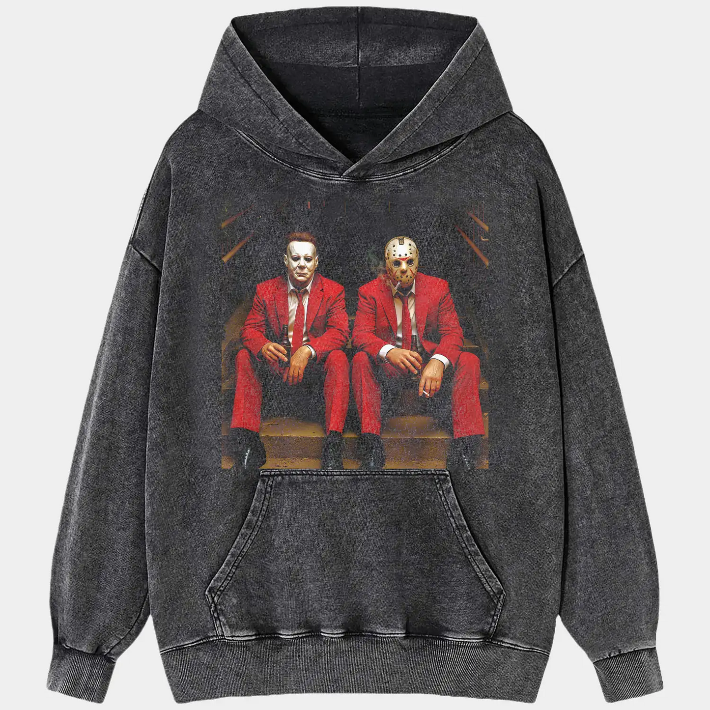 MICHAEL MYERS AND JASON VOORHEES T-SHIRT V1.7