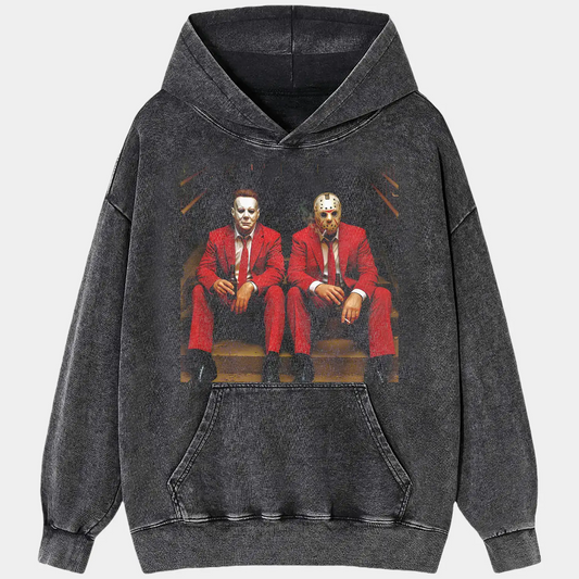 MICHAEL MYERS AND JASON VOORHEES T-SHIRT V1.7