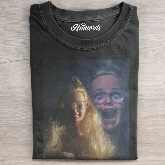 RETRO BARBIECORE T-SHIRT WITH GLASSES 4.0）