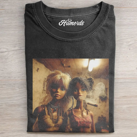 TWO SMOKING BARBIECORE T-SHIRTS 2.0