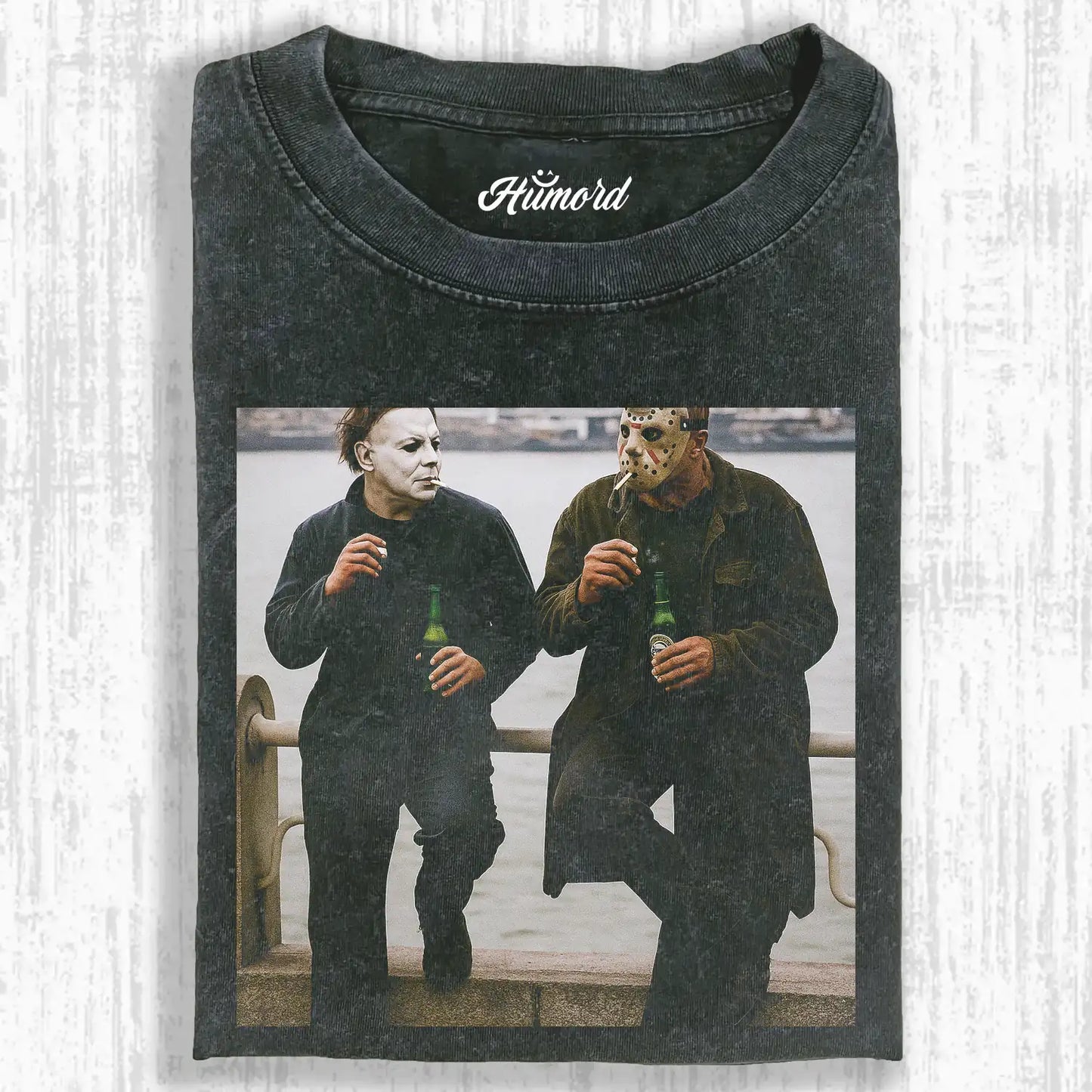 MICHAEL MYERS AND JASON VOORHEES T-SHIRT V1.1