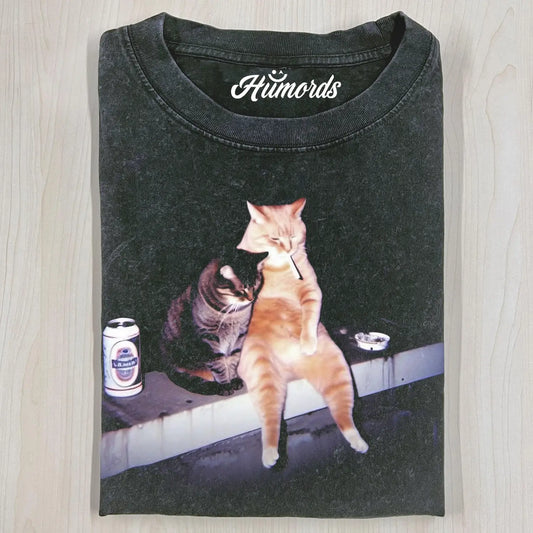 SMOKING CAT T-SHIRT 3.0