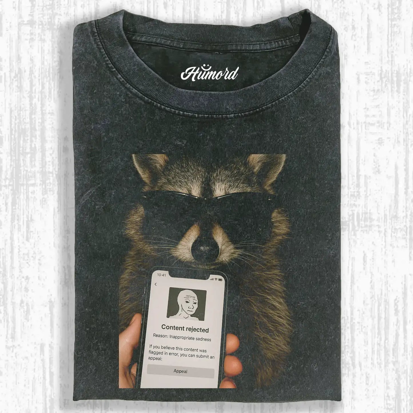 WACKY RACCOON T-SHIRT